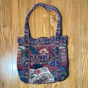 Colorful Tapestry Tote Bag